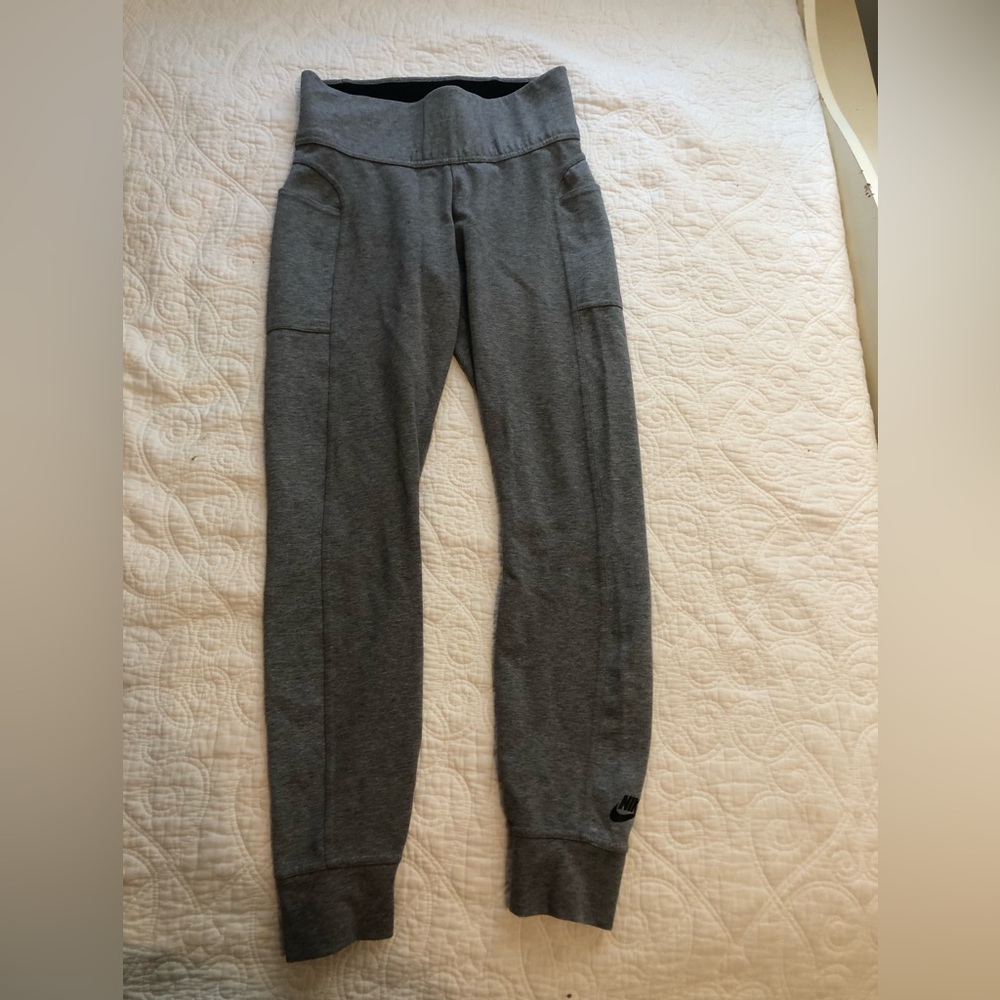 Nike jogger sweatpants, fit more similar to a legging